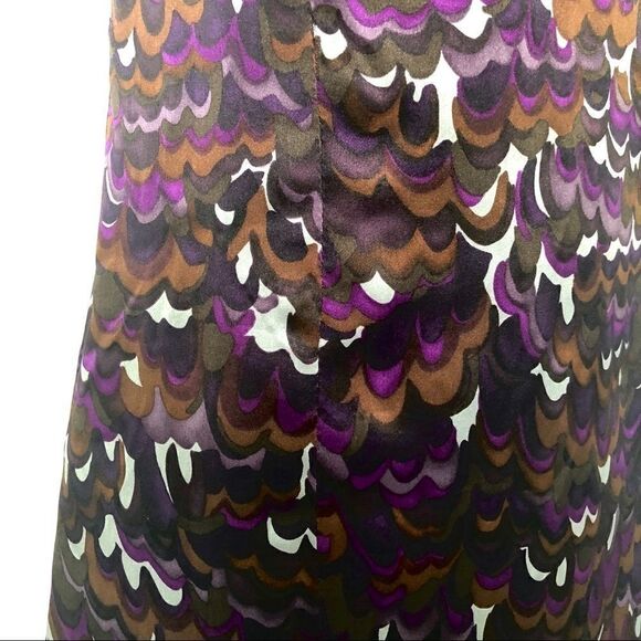 NANETTE LEPORE SILK JEWEL TONE DRESS - Picture 6 of 8